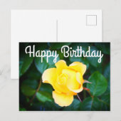 Verjaardag Gelukkig Verjaardag Wandelend in de Zon Briefkaart (Voorkant / Achterkant)