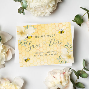 Verjaardag gelukkige hommels feestje bewaar de dat briefkaart