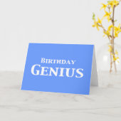 Verjaardag Genius Gifts Kaart (Gele Bloem)