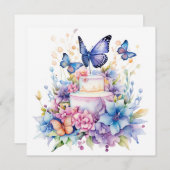 Verjaardag genot: betoverde tuin (Voorkant / Achterkant)