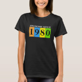 Verjaardag Geweldige grappig T-shirt (Voorkant)