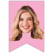 Verjaardag gezicht banner, aangepaste gezicht bann vlaggetjes (Eerste vlag)