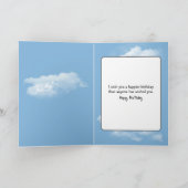 Verjaardag Giraffe met rode bril Kaart (Binnen)