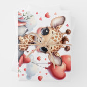 Verjaardag Giraffe Piloot Inpakpapier Vel (In situ)