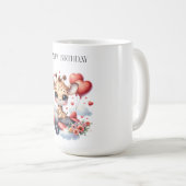 Verjaardag Giraffe Piloot Koffiemok (Voorkant rechts)