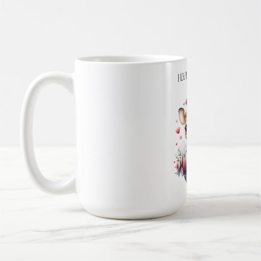 Verjaardag Giraffe Piloot Koffiemok (Links)