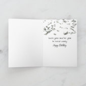 Verjaardag Gold Bar Crashing Wall Street Kaart (Binnen)