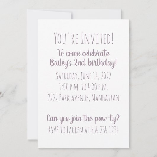 Verjaardag Golden Retriever Dog Kaart (Achterkant)