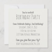 Verjaardag Golden Retriever Dog Kaart (Achterkant)