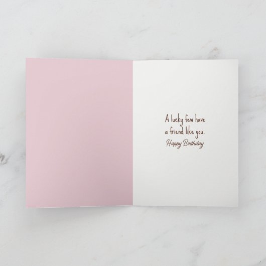 Verjaardag Golden Retriever en kitten in een hoodi Kaart (Binnen)