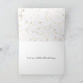 Verjaardag Golden Retriever met Amerikaanse vlag Kaart (Binnen)