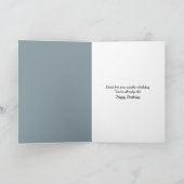 Verjaardag Golden Retriever met tandenborstel Kaart (Binnen)