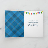 Verjaardag Golden Retriever op Plaid Kaart (Binnen)