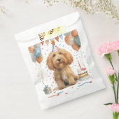 Verjaardag Goldendoodle Hond Bedankzakje (Gezegeld)