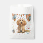 Verjaardag Goldendoodle Hond Bedankzakje (Voorkant)