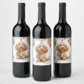 Verjaardag Goldendoodle Hond Wijn Etiket (Flessen)