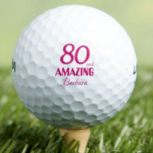 Verjaardag golf 80 jaar golfer cadeau 80ste
