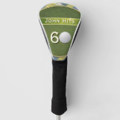 Verjaardag Golf / Golfen / Golfer Thema Golfheadcover (Voorkant)