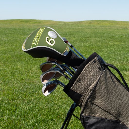 Verjaardag Golf / Golfen / Golfer Thema Golfheadcover (Insitu)