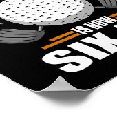 Verjaardag Golf Shirten voor mannen 60e jaar oude  Poster (Hoek)