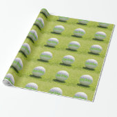 Verjaardag Golfbal Inpakpapier (Uitgerold)