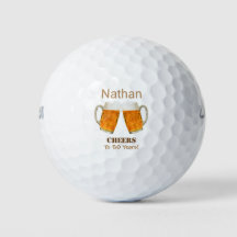 Verjaardag Golfer Bier Proost