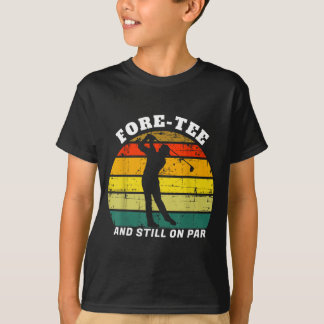 Verjaardag Golfer Golfen T-shirt