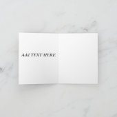 VERJAARDAG grappig TRUMP (PERSONALISEREN) Kaart (Binnen)