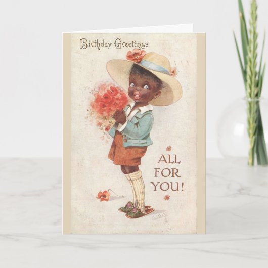  - Verjaardag Groeten Alles voor U, Kaart (Voorkant)