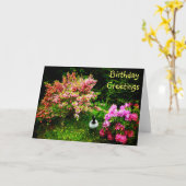 Verjaardag Groeten - Gans Kaart (Gele Bloem)