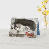 Verjaardag Groeten - Leeuwenmonument, Luzern Kaart (Gele Bloem)