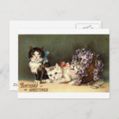 Verjaardag Groeten Repro Vintage 1910 Briefkaart (Voorkant / Achterkant)
