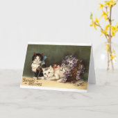 Verjaardag Groeten Repro Vintage 1910 Kaart (Gele Bloem)