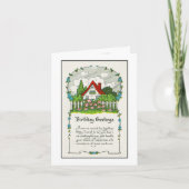 Verjaardag Groeten van een afstand Kaart (Voorkant)