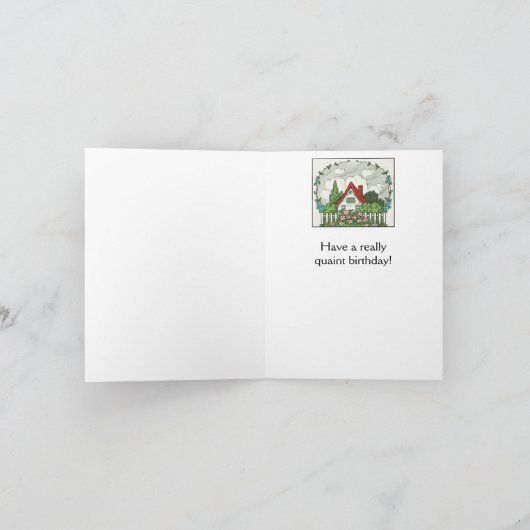 Verjaardag Groeten van een afstand Kaart (Binnen)