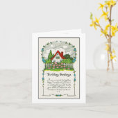 Verjaardag Groeten van een afstand Kaart (Gele Bloem)