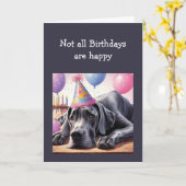 Verjaardag Groeten voor Triest Getting About Ouder Kaart (Gele Bloem)