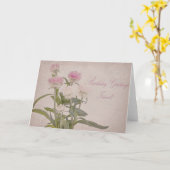 Verjaardag Groeten Vriend Kaart (Gele Bloem)