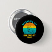 Verjaardag Groundhog Day 2 februari Grappige Verja Ronde Button 5,7 Cm (Voorkant /achterkant)