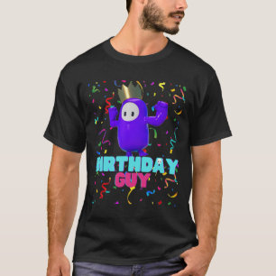 Verjaardag Guy Leuk Populair Videospel Thema Verja T-shirt