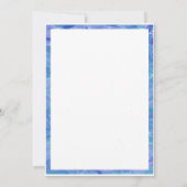 Verjaardag haai, haaienaanval, save the date (Achterkant)