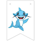 Verjaardag haaien vlaggetjes (Eerste vlag)