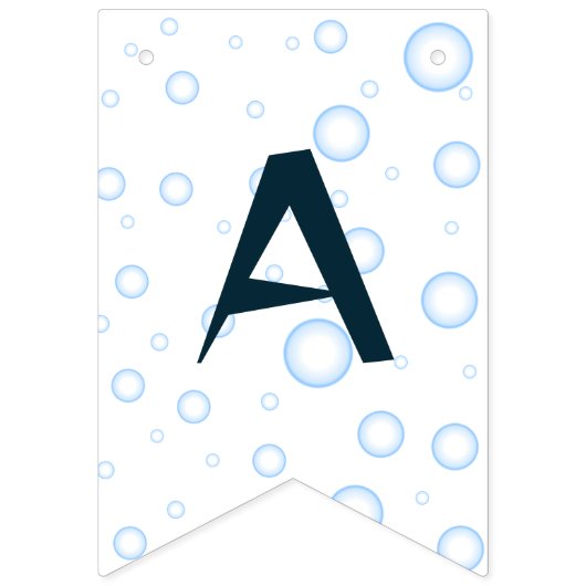 Verjaardag haaien vlaggetjes (Derde vlag)