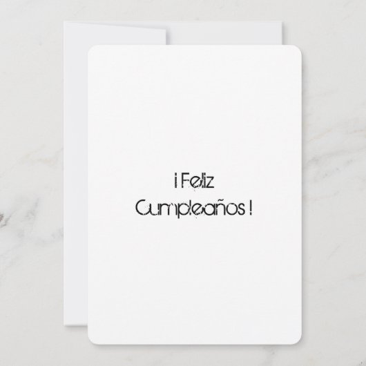 verjaardag hagedis kaart (Achterkant)