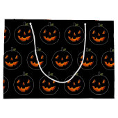 Verjaardag Halloween Groot Cadeauzakje (Achterkant)