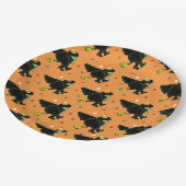 Verjaardag Halloween Papieren Bordje (Gekanteld)