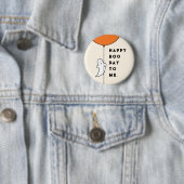 Verjaardag Halloween Ronde Button 5,7 Cm (In situ)