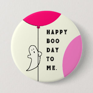 Verjaardag Halloween Ronde Button 7,6 Cm