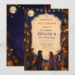 Verjaardag Halloween Trick-or-Treat Kaart