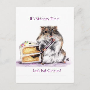 Verjaardag (hamster) Briefkaarten